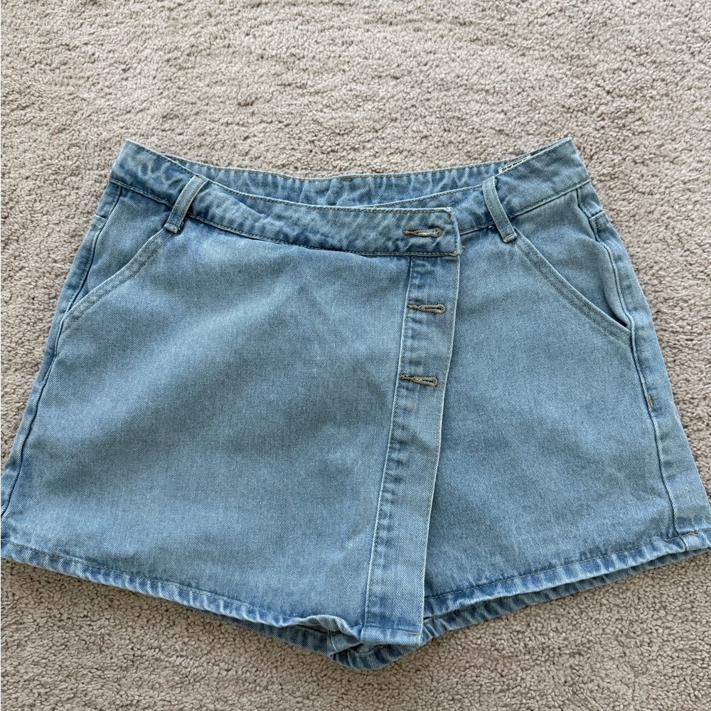 Denim Blue Women's Shorts